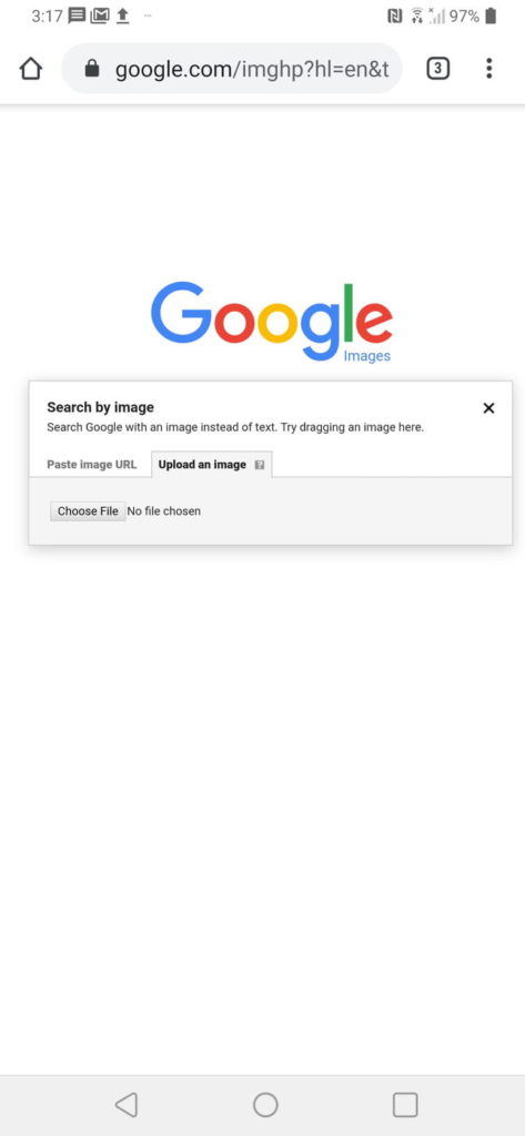Cómo hacer una búsqueda inversa de imágenes en Android