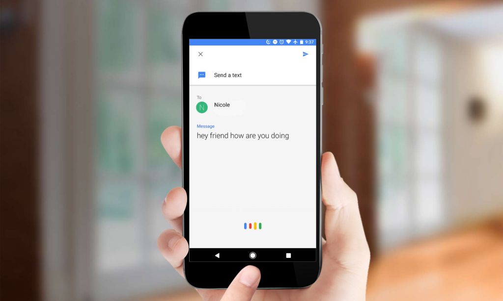Los mejores comandos del Asistente de Google: enviar un mensaje de texto